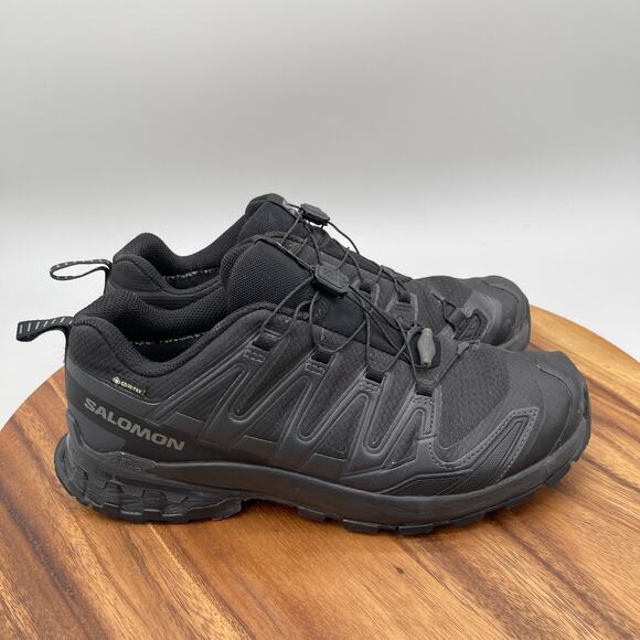 Salomon XA Pro 3D Shoes Mens Size 9.5 Black Trail Running Hiking Walking Sneaker